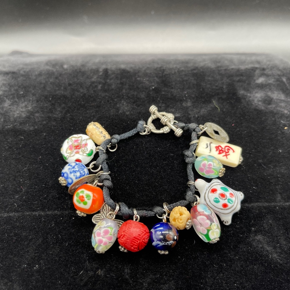 Vintage Chineese Charm Bracelet